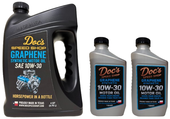 Doc's Speed Shop Graphene Infused 10W-30 Motor Oil Bundle