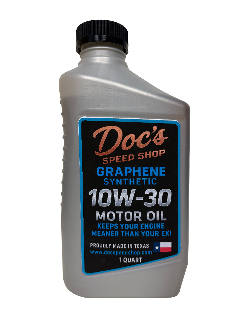 Doc's Speed Shop Graphene Synthetic 10W-30 Motor Oil