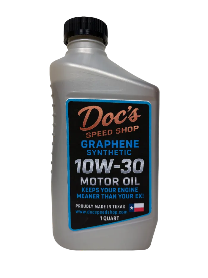 Doc's Speed Shop Graphene Synthetic 10W-30 Motor Oil