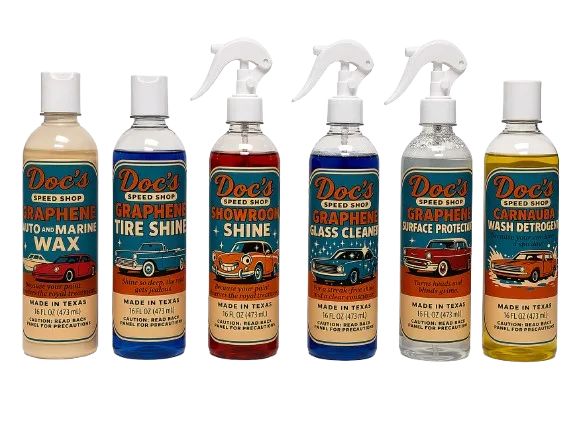 Doc's Speed Shop Graphene Exterior Car Care Bundle