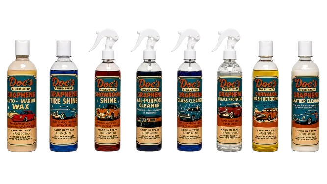 Doc's Speed Shop Graphene Auto Car Care Bundle