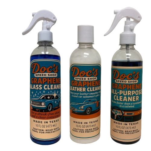 Doc's Speed Shop Graphene Interior Car Care Bundle