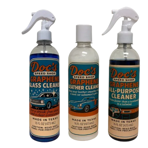 Doc's Speed Shop Graphene Interior Car Care Bundle